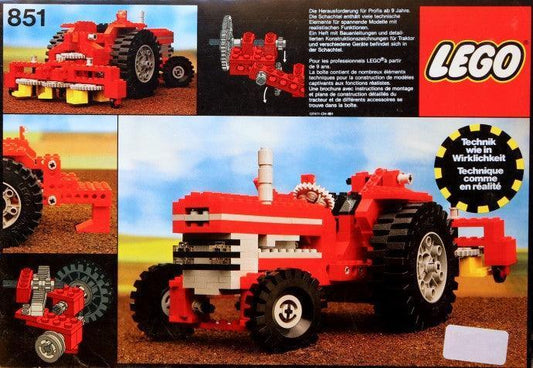 LEGO Tractor 851 Technic LEGO ADVANCED MODELS @ 2TTOYS | Official LEGO shop😊🥰 LEGO €. 9.99