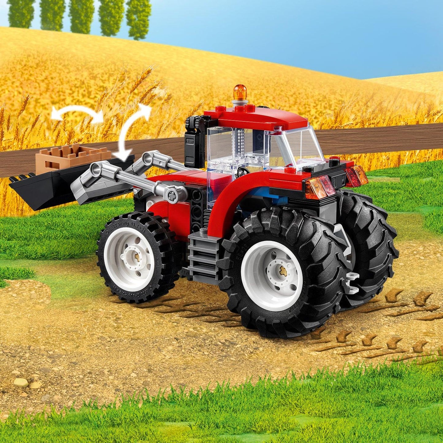 LEGO Tractor landbouwtrekker 60287 City LEGO GEWELDIGE VOERTUIGEN @ 2TTOYS LEGO €. 16.49