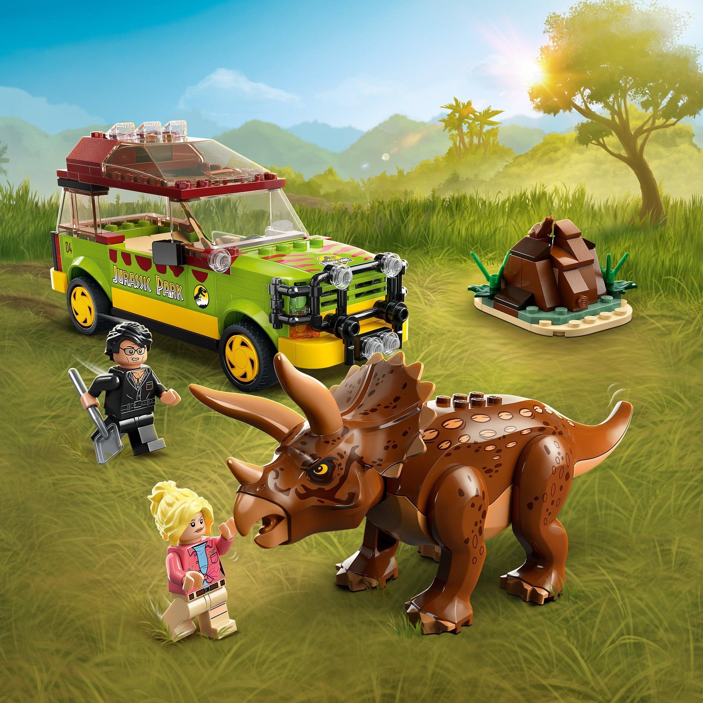 LEGO Triceraptops onderzoek 76959 Jurassic World LEGO JURASSIC WORLD @ 2TTOYS | Official LEGO shop😊🥰 LEGO €. 44.99