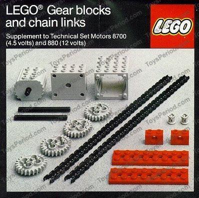 LEGO Two Gear Blocks 872 TECHNIC LEGO TECHNIC @ 2TTOYS | Official LEGO shop😊🥰 LEGO €. 6.99