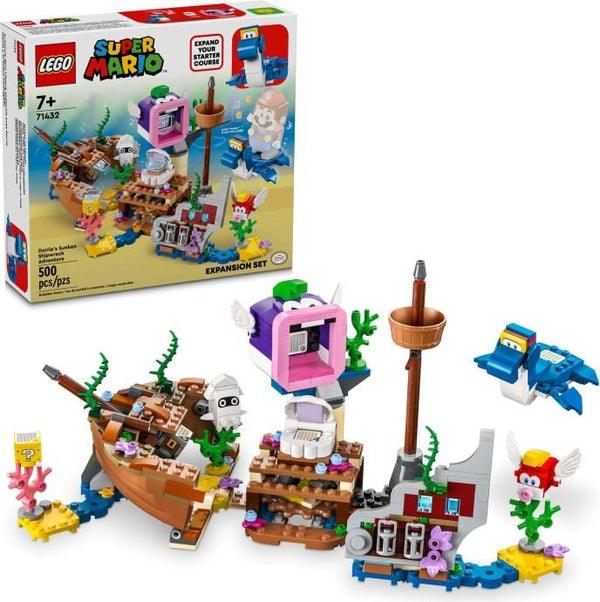 LEGO Uitbreidingsset: Dorries gezonken scheepswrak 71432 SuperMario LEGO Super Mario @ 2TTOYS | Official LEGO shop😊🥰 LEGO €. 37.99