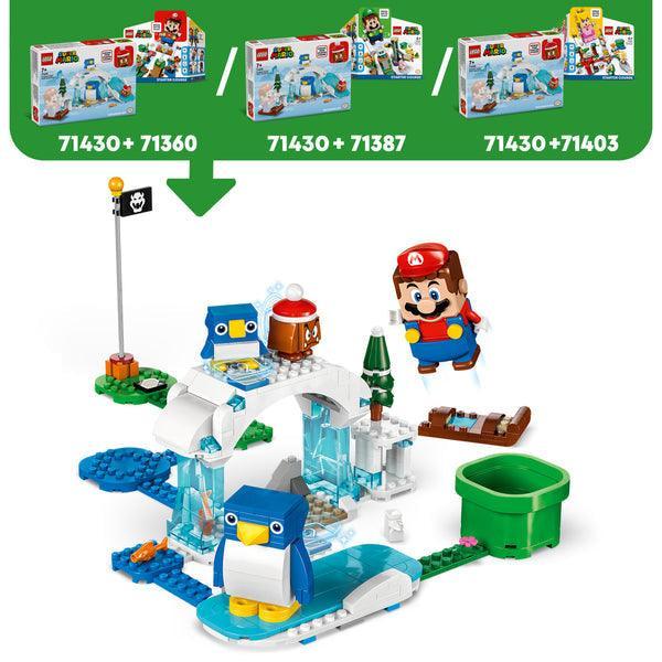 LEGO Uitbreidingsset: Sneeuwavontuur met penguin en familie 71430 SuperMario LEGO Super Mario @ 2TTOYS LEGO €. 16.98