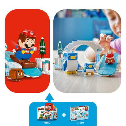 LEGO Uitbreidingsset: Sneeuwavontuur met penguin en familie 71430 SuperMario LEGO Super Mario @ 2TTOYS | Official LEGO shop😊🥰 LEGO €. 16.98