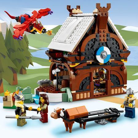 LEGO Viking schip met Midgard slang 31132 Creator LEGO CREATOR @ 2TTOYS | Official LEGO shop😊🥰 LEGO €. 119.99