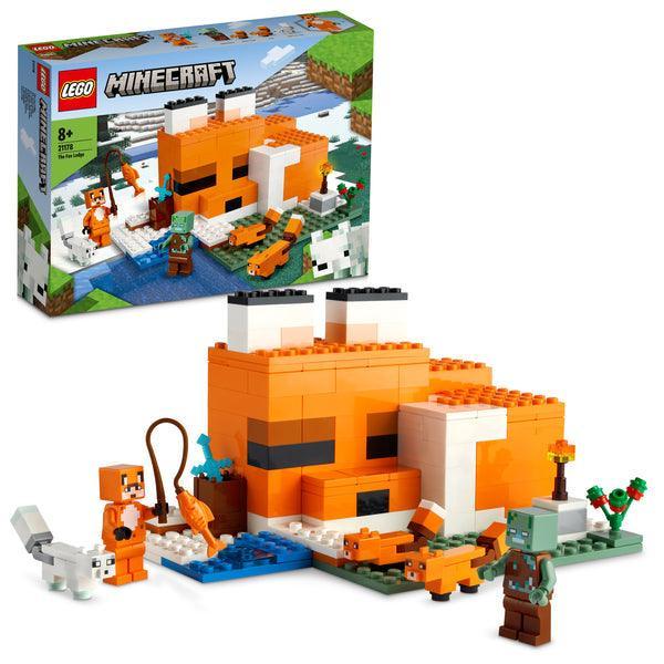 LEGO Vossenhut 21178 Minecraft LEGO MINECRAFT @ 2TTOYS LEGO €. 16.98