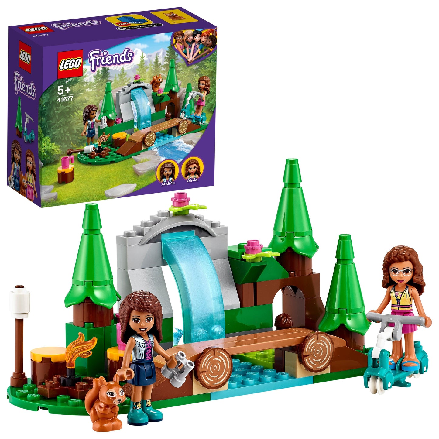 LEGO Waterval in het bos 41677 Friends LEGO FRIENDS @ 2TTOYS LEGO €. 8.48