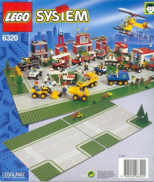 LEGO Wegenplaten, kruising 6320 Town LEGO Town @ 2TTOYS | Official LEGO shop😊🥰 LEGO €. 6.00