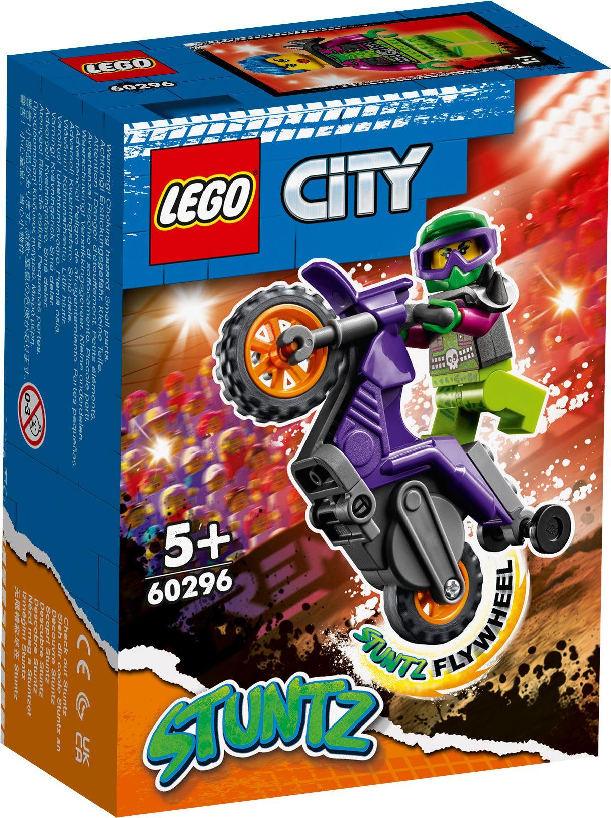 LEGO Wheelie stunt motor 60296 City LEGO CITY STUNTZ @ 2TTOYS LEGO €. 7.18