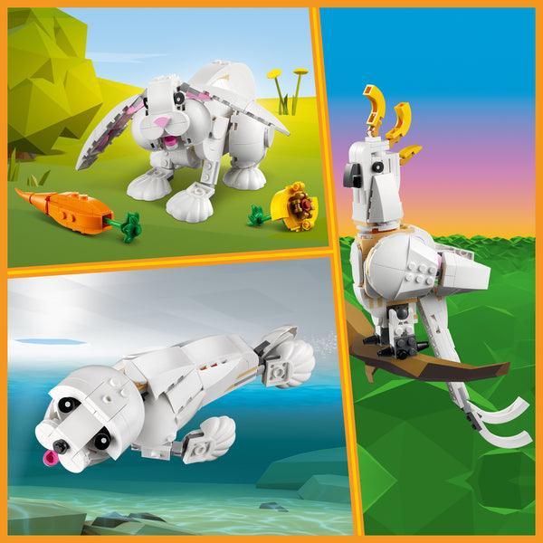 LEGO wit konijn 31133 Creator LEGO CREATOR @ 2TTOYS | Official LEGO shop😊🥰 LEGO €. 16.98