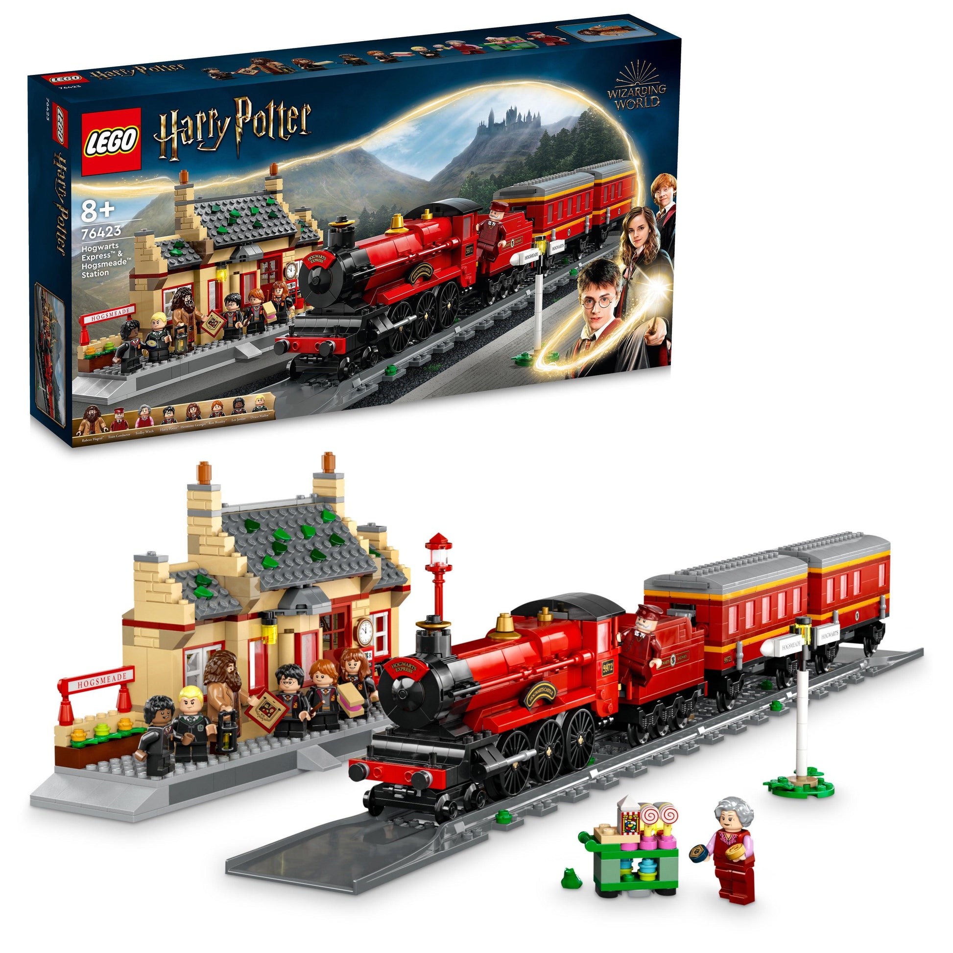 LEGO Zweinstein Express™ en Zweinsveld™ station 76423 Harry Potter LEGO HARRY POTTER @ 2TTOYS LEGO €. 134.99