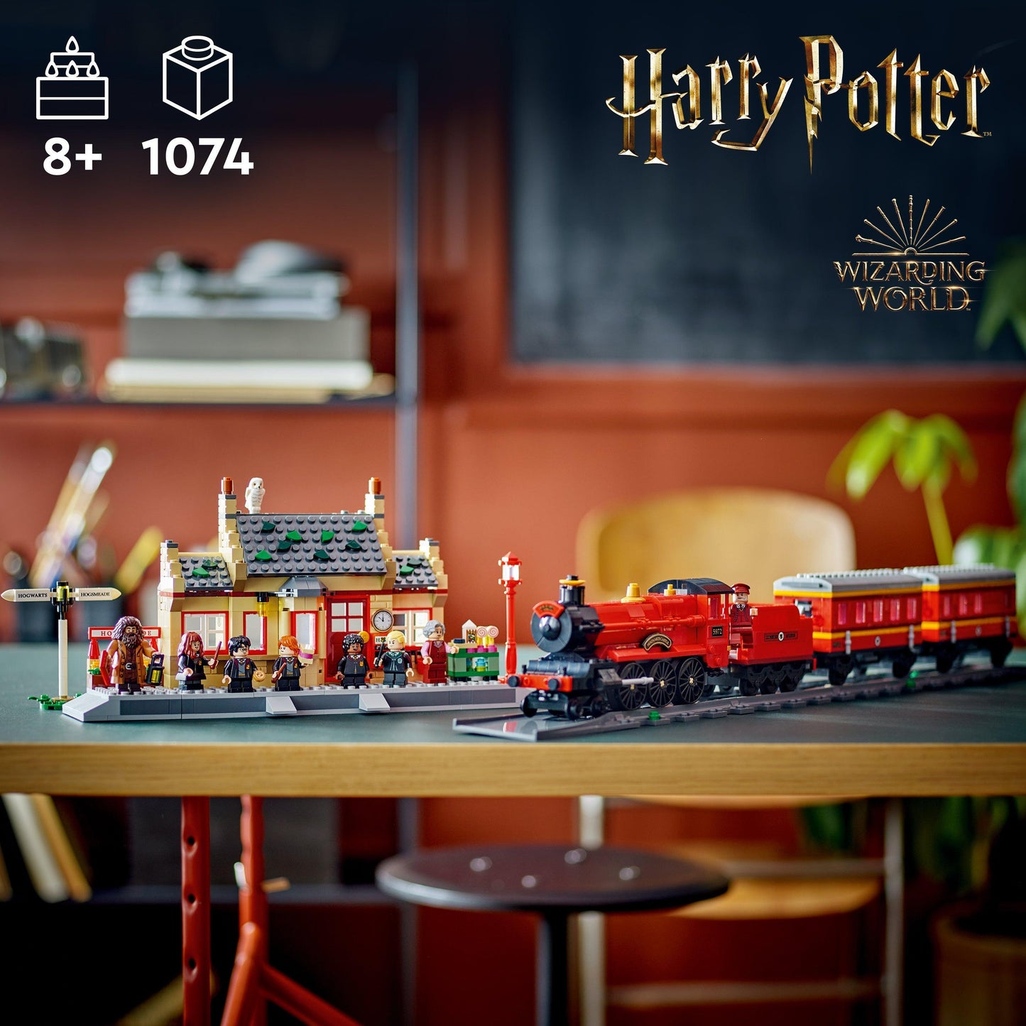 LEGO Zweinstein Express™ en Zweinsveld™ station 76423 Harry Potter LEGO HARRY POTTER @ 2TTOYS LEGO €. 134.99