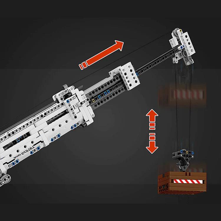 Op afstandbedienbare mobiel kraanwagen 2818 delig BLOCKZONE @ 2TTOYS 2TTOYS €. 260.95