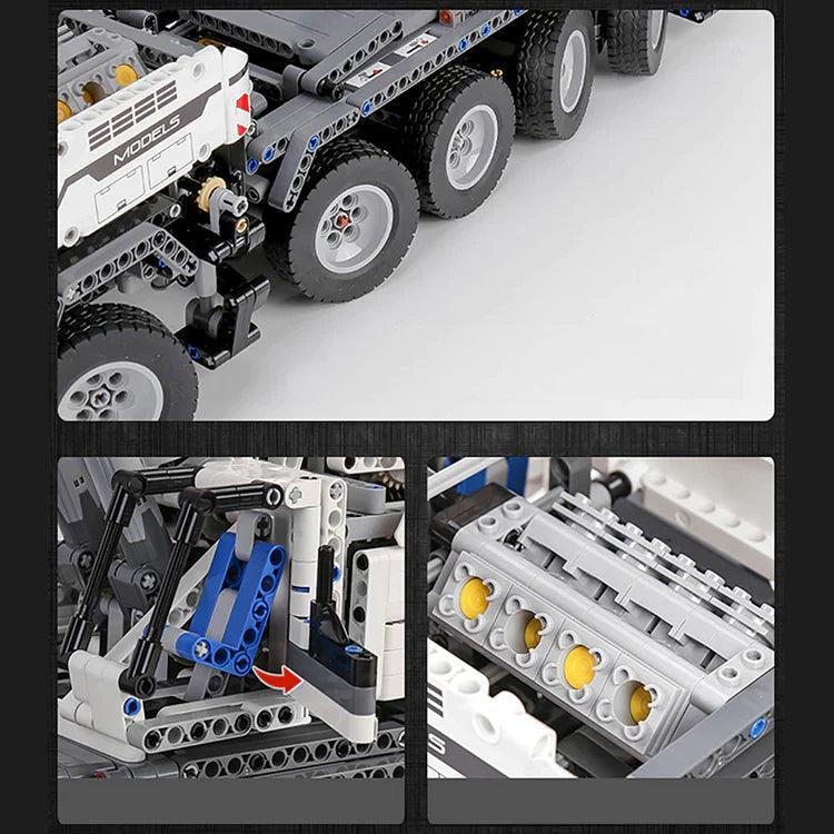 Op afstandbedienbare mobiel kraanwagen 2818 delig BLOCKZONE @ 2TTOYS 2TTOYS €. 260.95