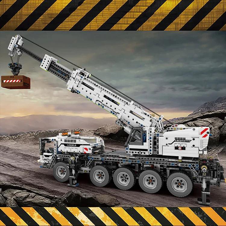 Op afstandbedienbare mobiel kraanwagen 2818 delig BLOCKZONE @ 2TTOYS 2TTOYS €. 260.95