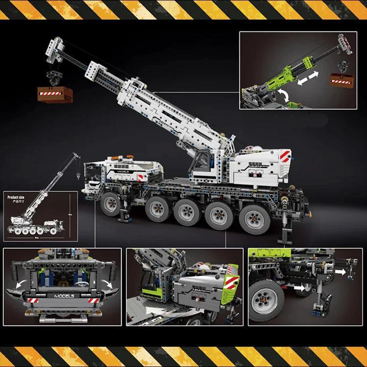 Op afstandbedienbare mobiel kraanwagen 2818 delig BLOCKZONE @ 2TTOYS 2TTOYS €. 260.95