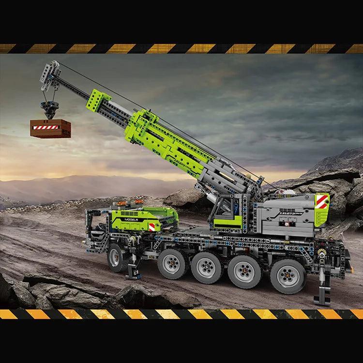 Op afstandbedienbare mobiel kraanwagen 2818 delig BLOCKZONE @ 2TTOYS 2TTOYS €. 260.95