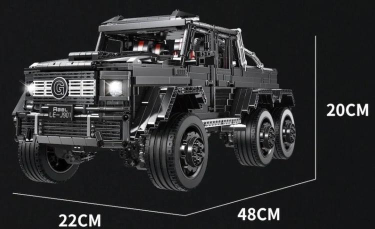 Op afstandbestuurbare 6X6 SUV 3309 delig (Mercedes G klasse 63 AMG 6X6 Brabus) BLOCKZONE @ 2TTOYS BLOCKZONE €. 272.95