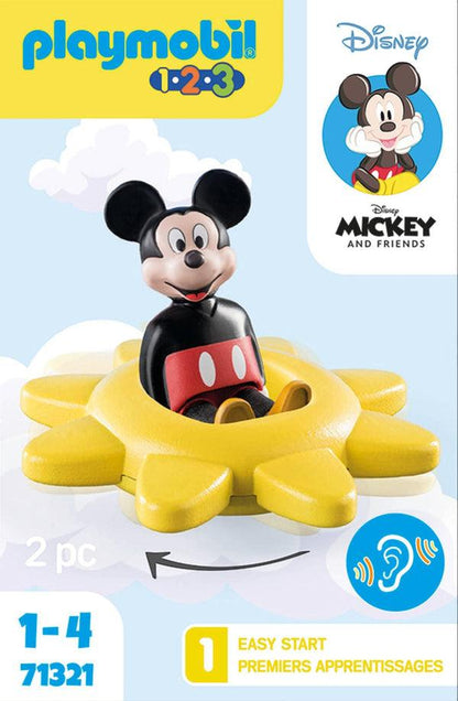 PLAYMOBIL 1.2.3 & Disney: Mickey's draaiende zon met rammelaarfunctie 71321 Disney @ 2TTOYS | Official LEGO shop😊🥰 PLAYMOBIL €. 8.48