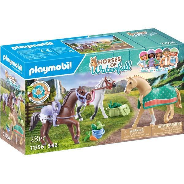 PLAYMOBIL 3 paarden met accessoires 71356 Horses of Waterfall PLAYMOBIL HORSES OF WATERFALL @ 2TTOYS PLAYMOBIL €. 11.99