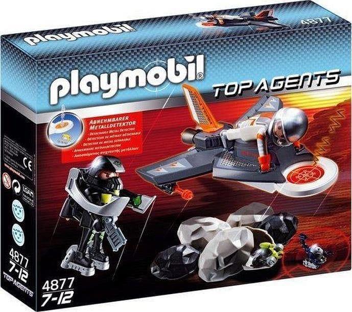 PLAYMOBIL Agents Detectorjet 4877 Top Agents PLAYMOBIL @ 2TTOYS | Official LEGO shop😊🥰 PLAYMOBIL €. 22.99