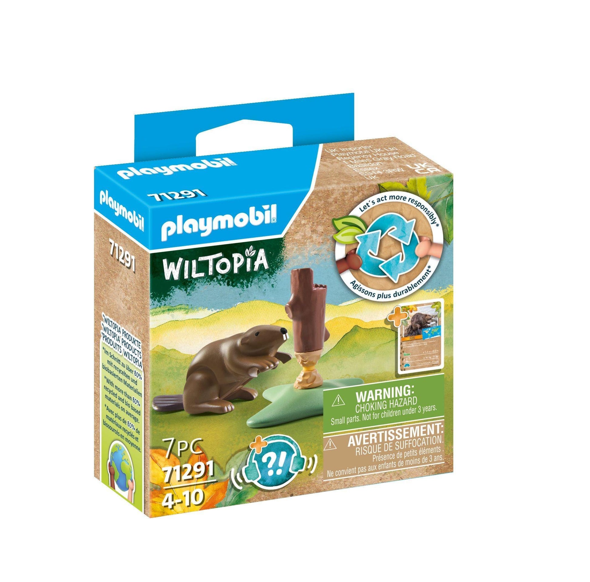 PLAYMOBIL Bever 71291 Wiltopia PLAYMOBIL WILTOPIA @ 2TTOYS | Official LEGO shop😊🥰 PLAYMOBIL €. 3.49