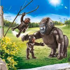 PLAYMOBIL Gorilla met babies voor de dierentuin 70360 City Life PLAYMOBIL @ 2TTOYS PLAYMOBIL €. 6.99