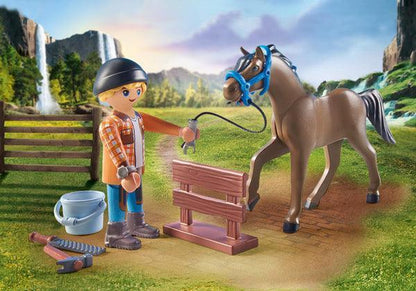 PLAYMOBIL Hoefsmid: Ben & Achilles 71357 Horses of Waterfall PLAYMOBIL HORSES OF WATERFALL @ 2TTOYS PLAYMOBIL €. 8.99