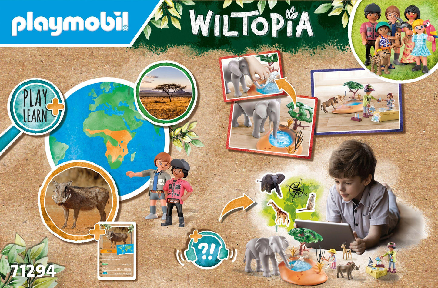 PLAYMOBIL Jungle dieren verzorging 71294 Wiltopia PLAYMOBIL WILTOPIA @ 2TTOYS PLAYMOBIL €. 31.49