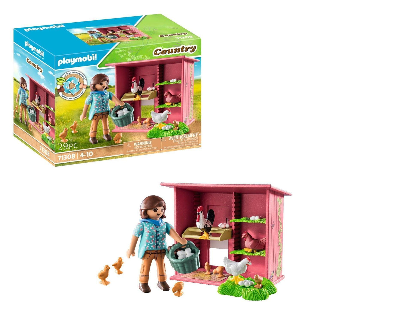 PLAYMOBIL Kippenhok 71308 Country PLAYMOBIL CITY LIFE @ 2TTOYS | Official LEGO shop😊🥰 PLAYMOBIL €. 12.99