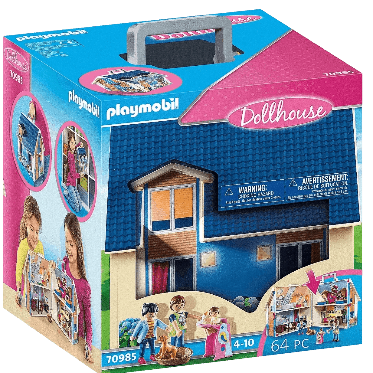 Playmobil Mijn meeneempoppenhuis 70985 Poppenhuis PLAYMOBIL POPPENHUIS @ 2TTOYS PLAYMOBIL €. 27.99