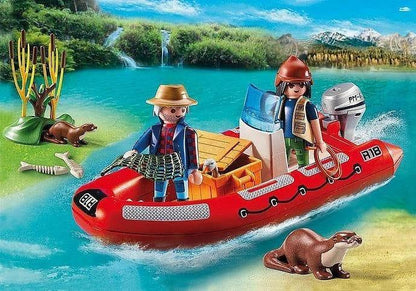 Playmobil Rubberboot met stropers 5559 Wildlife PLAYMOBIL @ 2TTOYS PLAYMOBIL €. 13.99