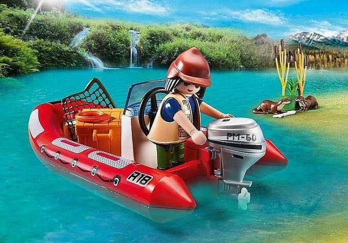 Playmobil Rubberboot met stropers 5559 Wildlife PLAYMOBIL @ 2TTOYS PLAYMOBIL €. 13.99