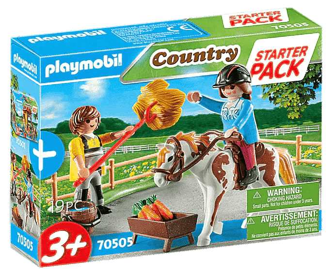 PLAYMOBIL Starter Pack Paardrij Starterspack 70505 Country PLAYMOBIL @ 2TTOYS PLAYMOBIL €. 6.99