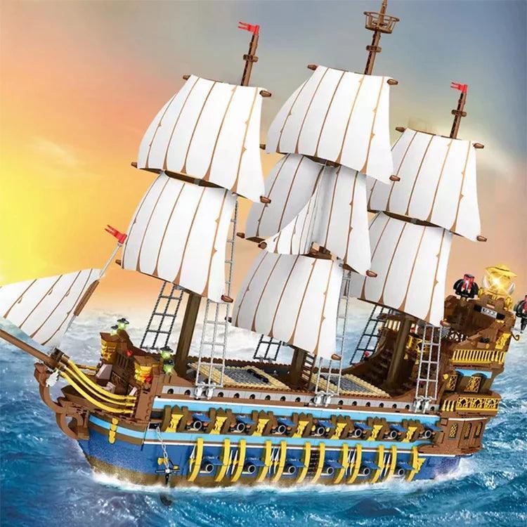 Top schip van de koninklijke vloot zeilschip Drimaster 3162 delig BLOCKZONE @ 2TTOYS BLOCKZONE €. 319.99