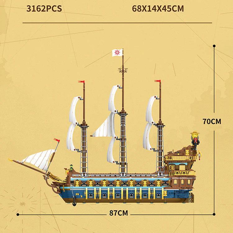 Top schip van de koninklijke vloot zeilschip Drimaster 3162 delig BLOCKZONE @ 2TTOYS BLOCKZONE €. 319.99