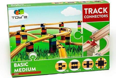 Toy2 Track Connector 21013 - Basic Pack - Medium TOY2 @ 2TTOYS | Official LEGO shop😊🥰 TOY2 €. 38.49