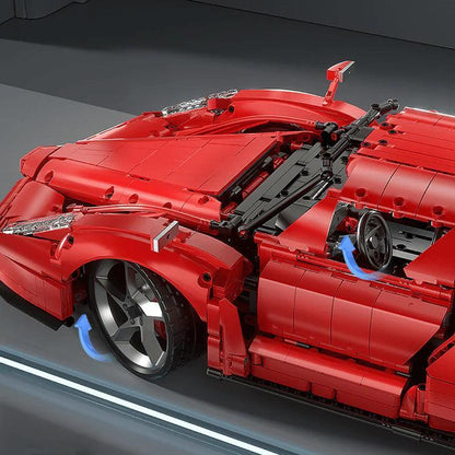 Ultieme Rosso Edition Italian Hypercar 4300 delig (lijkende op Ferrari Enzo) BLOCKZONE @ 2TTOYS BLOCKZONE €. 295.95