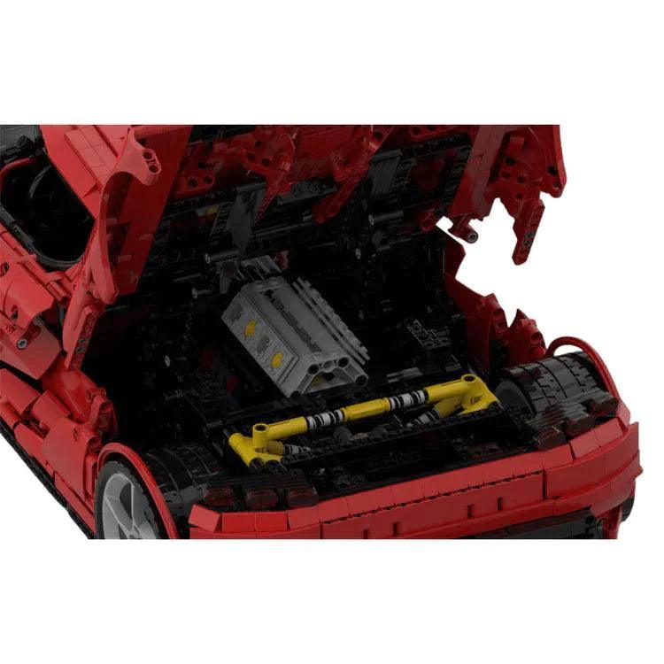 Ultieme Rosso Edition Italian Hypercar 4300 delig (lijkende op Ferrari Enzo) BLOCKZONE @ 2TTOYS BLOCKZONE €. 295.95